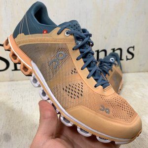 On Cloud Swiss Engineering Peach Running Shoes